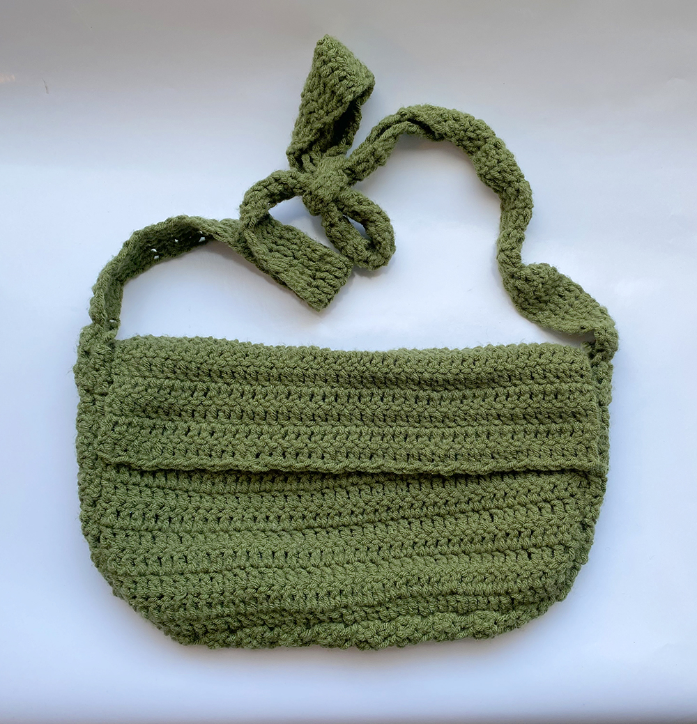 Green Messenger Bag